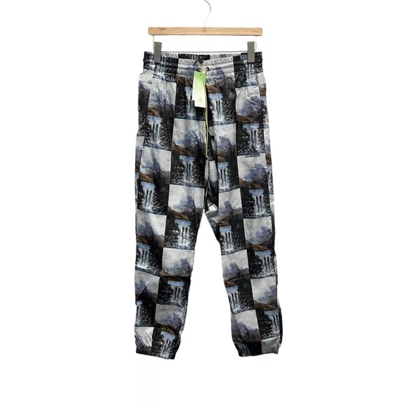 NWT Adidas Sportswear Mountain Primegreen Pants GRFX BNWT Size‎ Medium - Picture 4 of 8